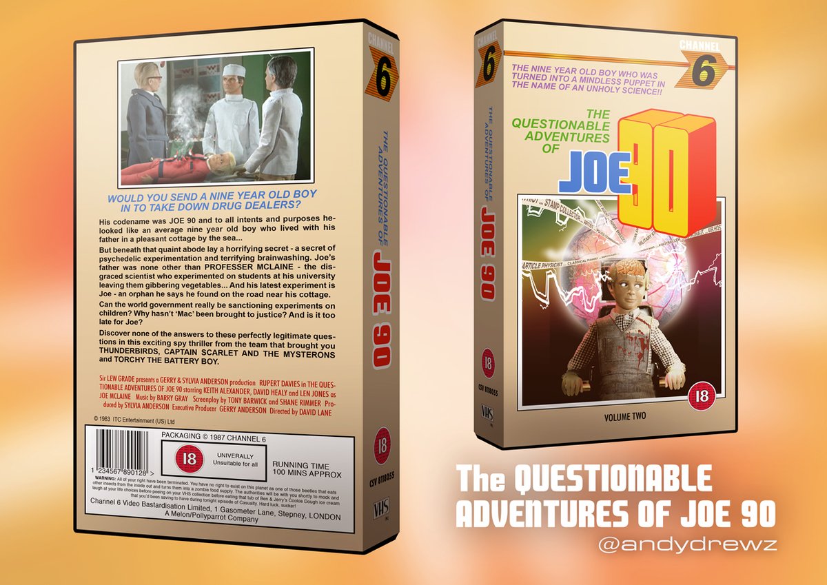 I see that the complete run of #Joe90 is now on ITVX. For ages there was only two episodes (as is still the case with Fireball XL5 and Supercar). Of all of the #supermarionation series, it's probably the one that has dated the most... 😏