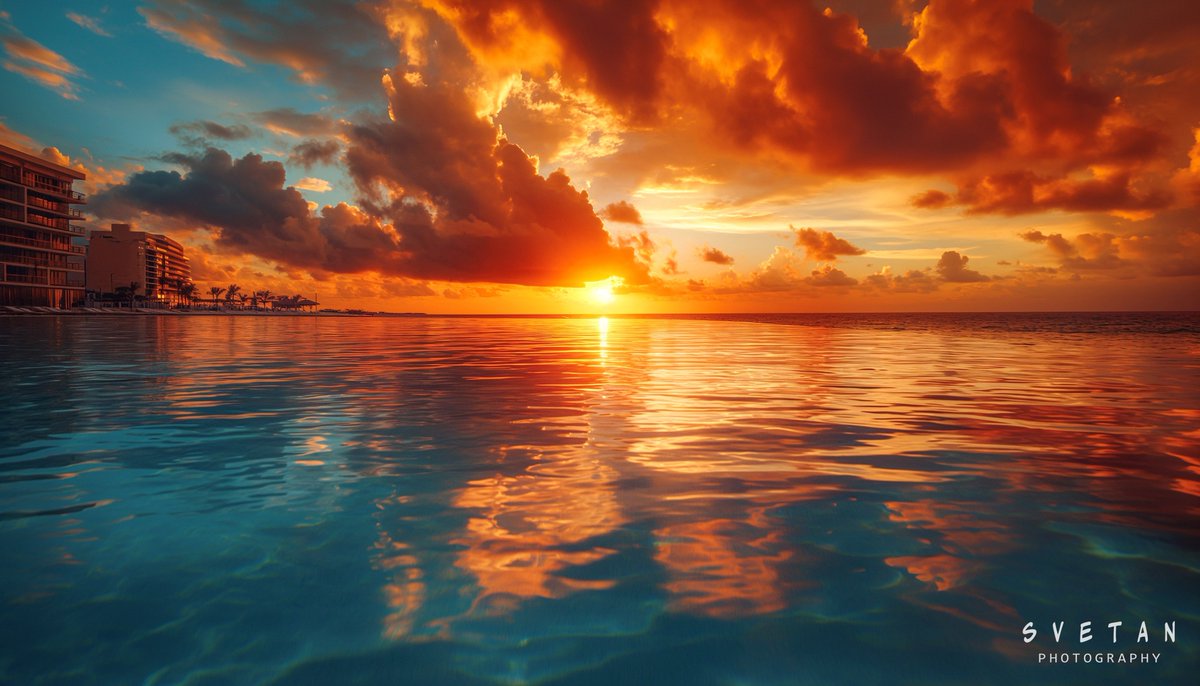 RussianTexan's tweet photo. When You Meet Stormy Day Sunrise In Cancun🌅
Happy Sunday dear friends!
I'm back after extremely busy days on my project!
#Mexico #Yucatán #Blending #SundayFunday #sundayvibes #MostRequestedLive #Alina #Habba
#Brian #Owen #Bianca #NGACMR #Staracademy https://t.co/KWTx4xc257