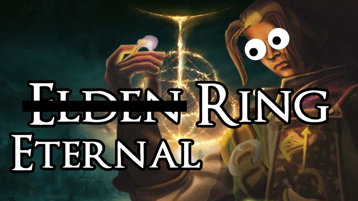 StriderBytes's tweet photo. Over 20 years ago FromSoftware put out a game called Eternal Ring... Sound familiar? 🤨 I played it to see if there were any similarities to Elden Ring, take a look! https://t.co/z2AovhpX6r https://t.co/avZ29KUuV5