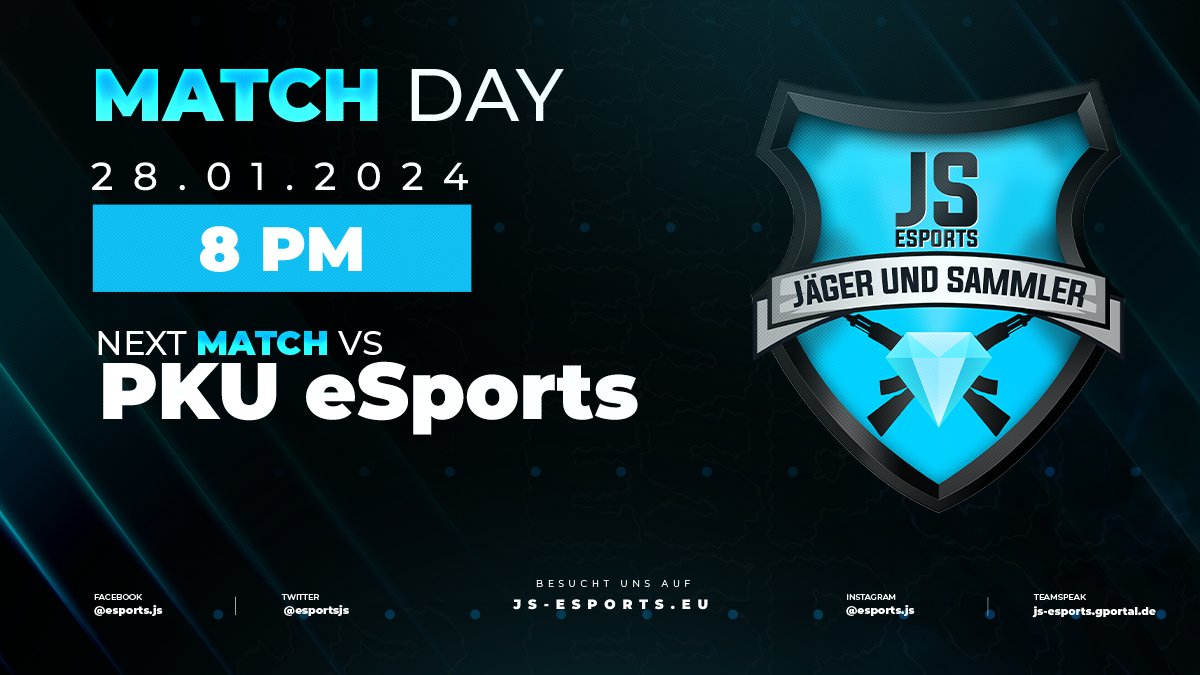 First match day for our #PS team within the <a href="/Cross_League/">Cross League</a>! 👏

⚔️ <a href="/PKUeSportseV/">PKU eSports e.V.</a> 
⏰ 8 PM