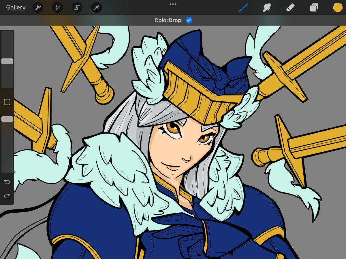 hyperjpegs's tweet image. I haven’t worked on something for a while and I need to get some pieces ready before class starts getting busy.

Did some flats on one my pieces, nothing too fancy.