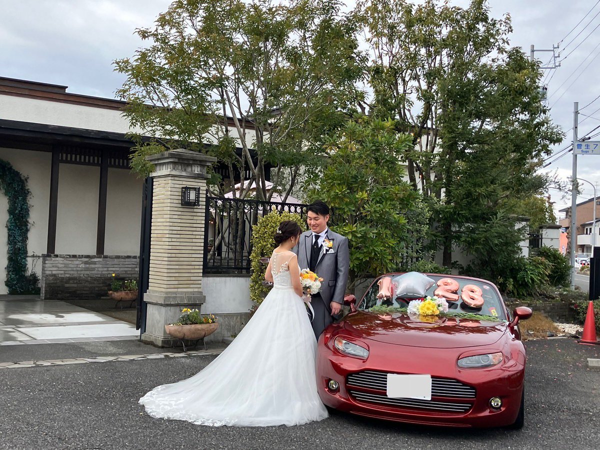 rodosta07's tweet photo. 6年間お付き合いしていた彼女と
9月7日に入籍をして、無事に今日
結婚式を挙げることができました！
これからも夫婦共々、よろしくお願い致します！ https://t.co/xngMqkK9if