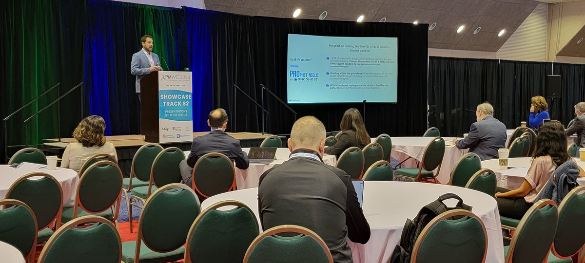 Thanks to those who attended our Friday presentation at #PMWC24! An excellent opportunity to showcase our #precisiononcology platform, PROphet, and what we're doing to overcome major clinical issues in the industry🩸 Keep up with all our events here: oncohost.com/news#tab4