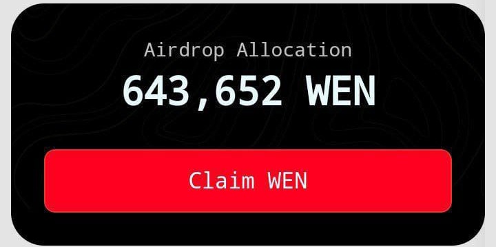 Airdrop 225 Millions Dollars $ #WEN into a all wallet(s) 🅿️Follow 🔔 @wencoin_jupiter 🅿️Rt and ❤️ 🅿️Drop your #Solana addresses First 10,000 to interact ! #airdrop #jup #wen #sol