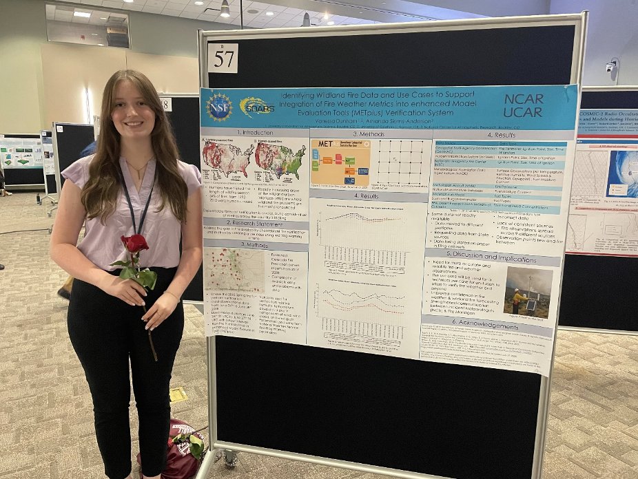 Be sure to find @VDunhamWx at the #AMS2024 student poster session in Hall E at 6:30pm tonight to learn more re: fire weather model evaluation!
ams.confex.com/ams/104ANNUAL/…

For details and updates about the OU IPPRA presence at #AMS2024 check out our complete presentation thread here!