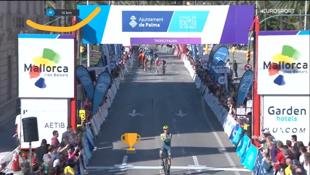 Oups. La saison est bien lancée ! 😅

#TrofeoPalma #TrofeuPalma