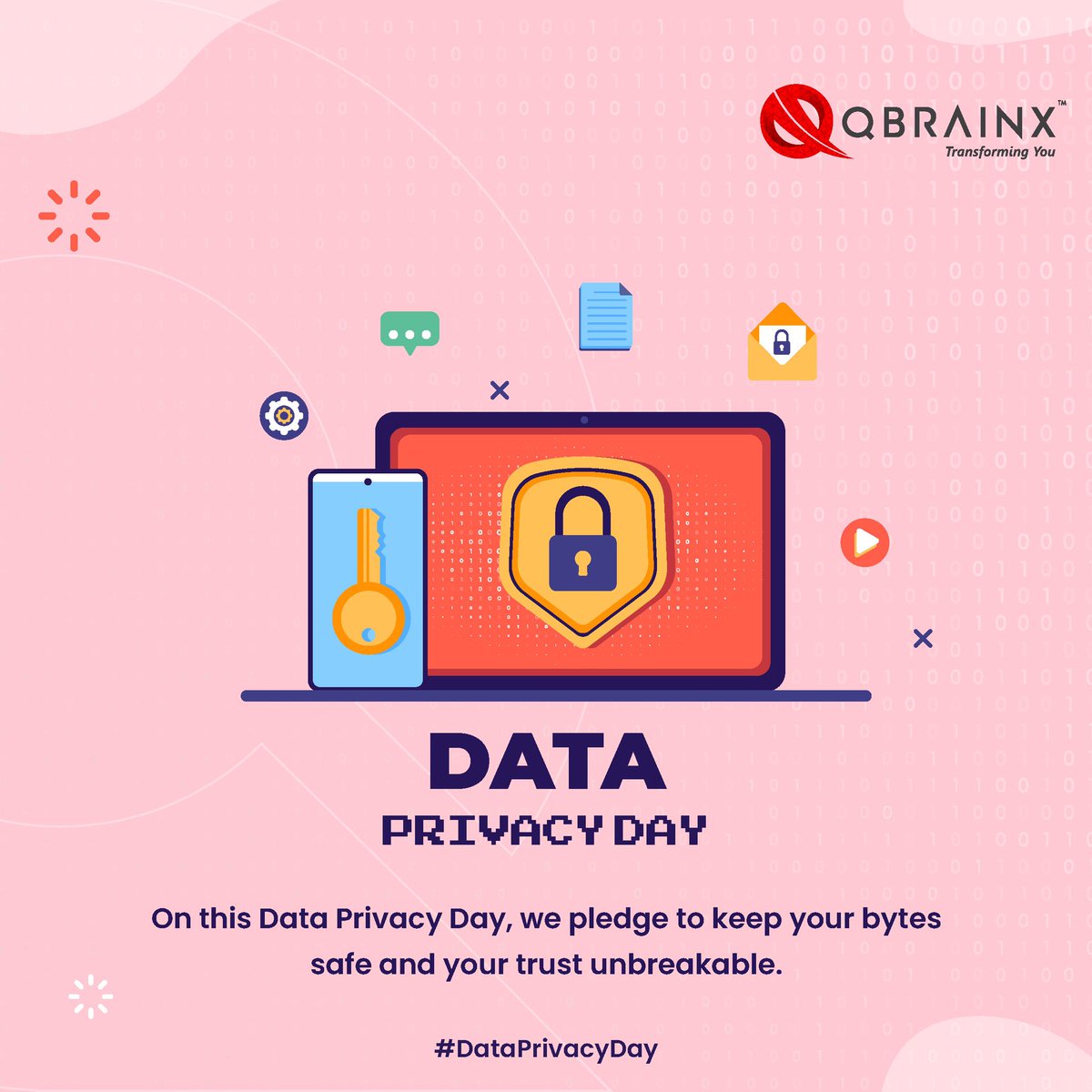 Safeguarding your digital footprint is crucial in today's interconnected world. On Data Privacy Day, let's take a moment to prioritize privacy and take steps to protect our sensitive information online.

#QBrainX #DataPrivacyDay #privacy #enhancingsecurity #DataPrivacyDay2024