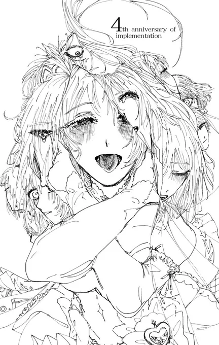 線画かなり圧強めで最高なので塗らないことを視野に入れてました でも頑張っちゃいました…!!
いつも拘りあるんですけど今回頑張ったのでリプライに語ります… 