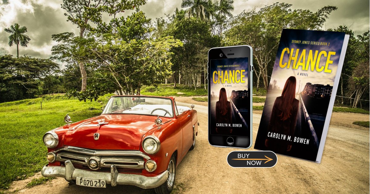 Do you love reading crime fiction with strong female characters and scenic locations? Then, this is the novel for you! Sydney Jones Series Book 2/3, #Chance #sydneyjonesseries #mystery #romance #book
#murdermystery #thriller #amreading #crimefiction  bit.ly/AmazonCMB