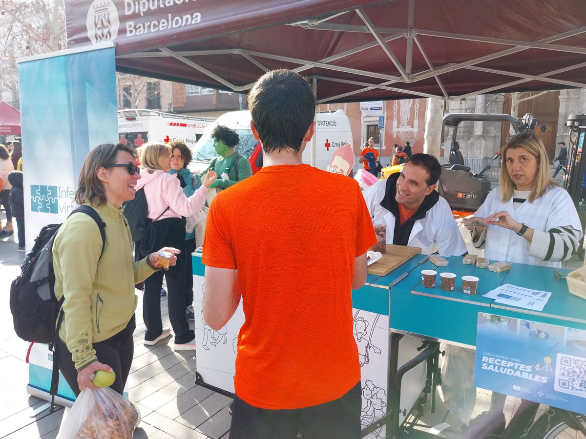 infadimed's tweet photo. Sinergies @COIBarcelona i @capitavitamines
🎯 estil de vida saludable
🤤alimentació sostenible, saludable i riquissima
@VilafrancaAj #10k #mini10k https://t.co/bpdSTAL0zj