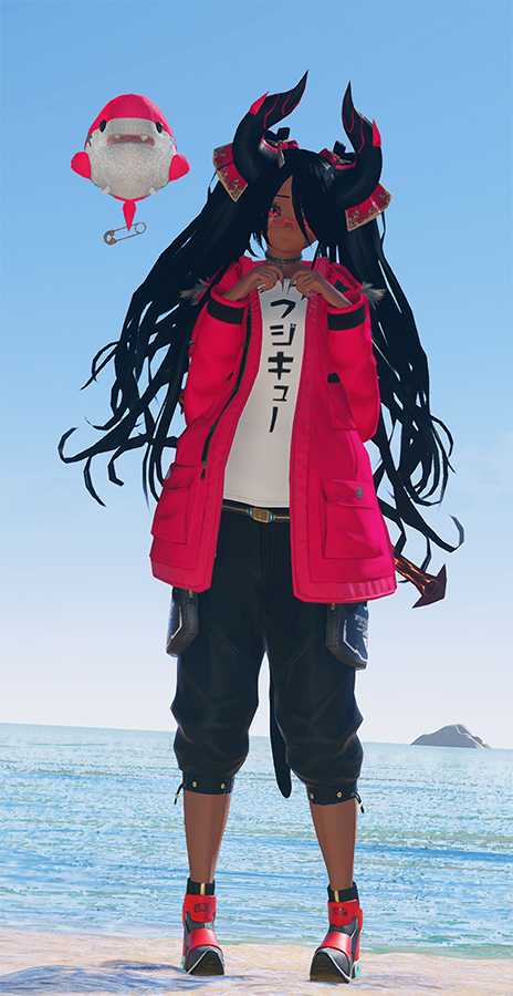 「PSO2NGS、ことりっぴさん制作のクマチョコの設計図を頂いて来た～。この質感と」|しすいのイラスト