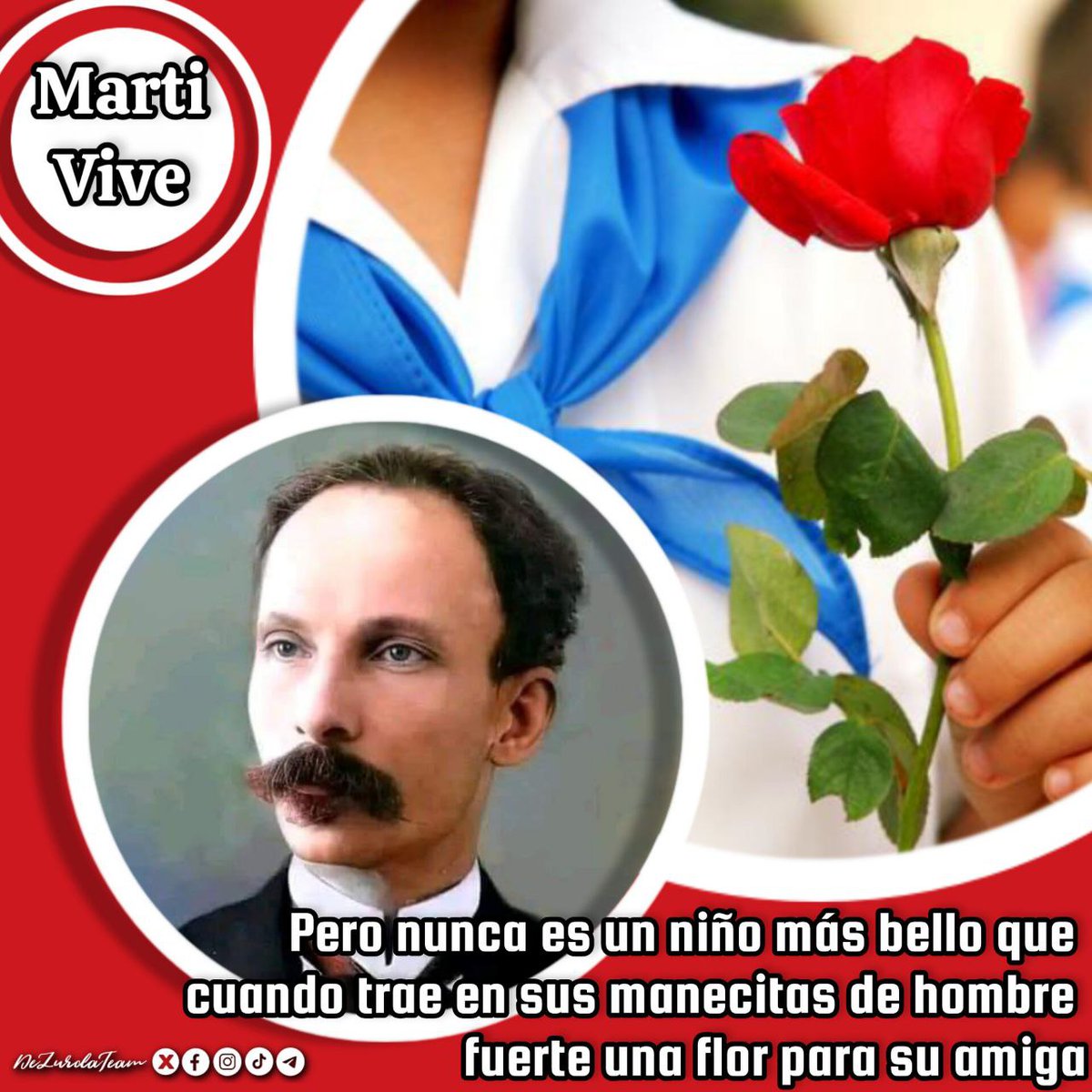 · “Hacer es la mejor manera de decir”. #MartíVive #ConElMismoFuego #CubaPorLaVida <a href="/cubacooperaven/">Brigada Médica Cubana en Venezuela</a> <a href="/MINSAPCuba/">Ministerio de Salud Pública de Cuba</a> <a href="/japortalmiranda/">José Angel Portal Miranda</a>