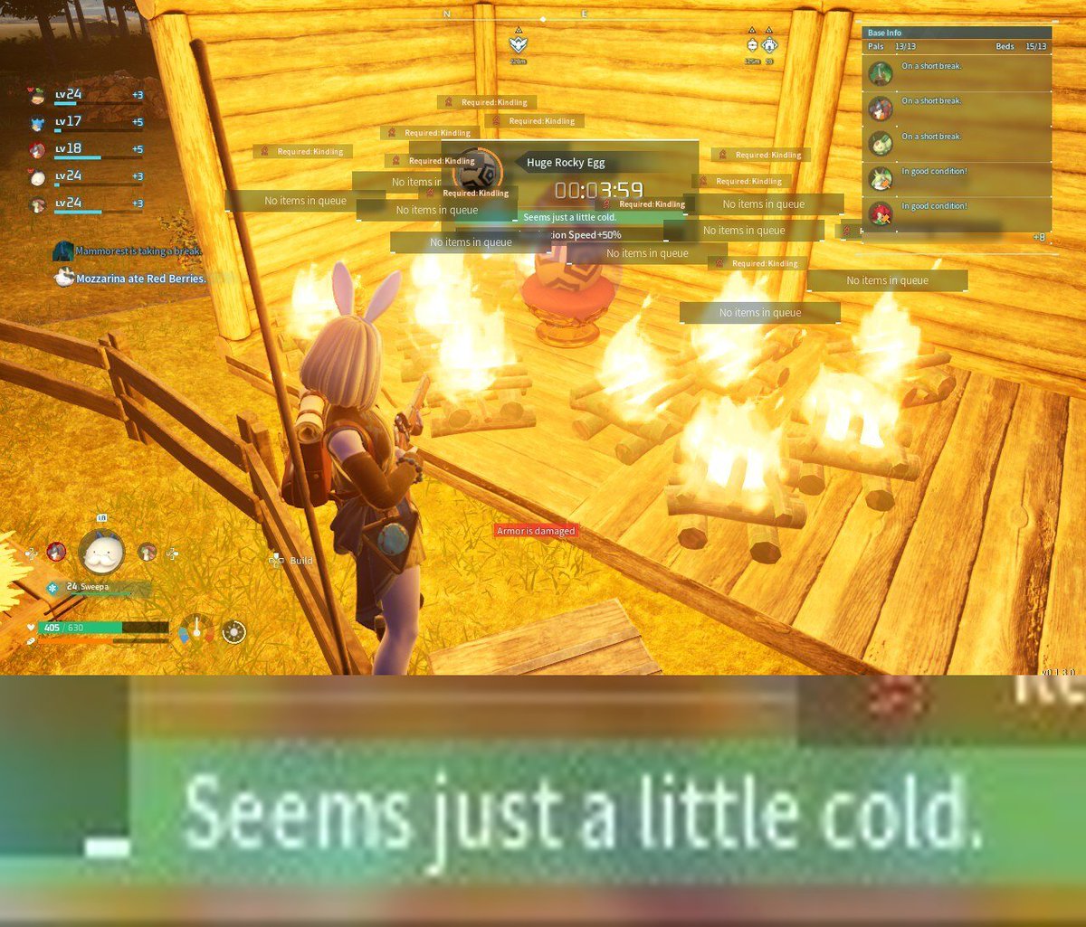 Palworld Updates on X: “Seems just a little cold | #Palworld