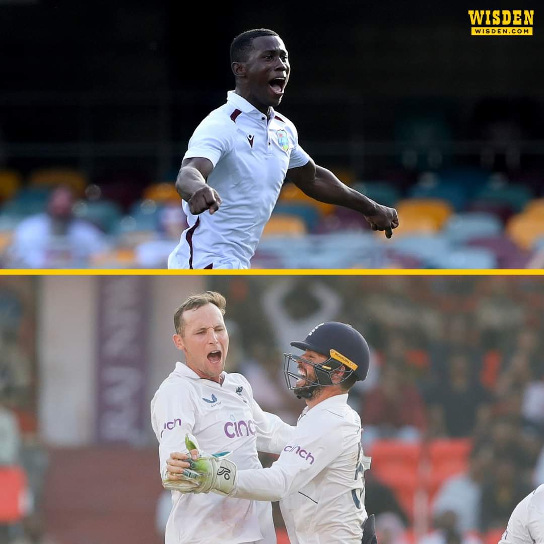 Shamar Joseph 🤝 Tom Hartley

Two wonderful seven-wicket hauls to seal two incredible victories 👏

A wonderful day of Test cricket.

#Cricket #LoveCricket #WestIndiesCricket #EnglandCricket #ShamarJoseph #TomHartley #AUSvWI #INDvENG