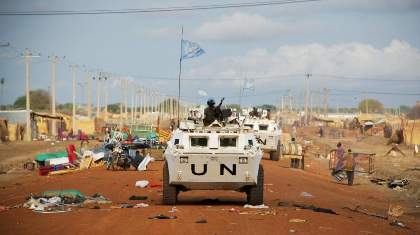 RadioOneSS's tweet photo. The United Nations Interim Security Force for Abyei (UNISFA) has condemned armed attacks which it says were carried out on Saturday by an armed group and resulted in civilian casualties as well as death of a UN peacekeeper from Ghana. | 📷 UN/Stuart P. #OneUpdates #SouthSudan https://t.co/9K6jF5drdp