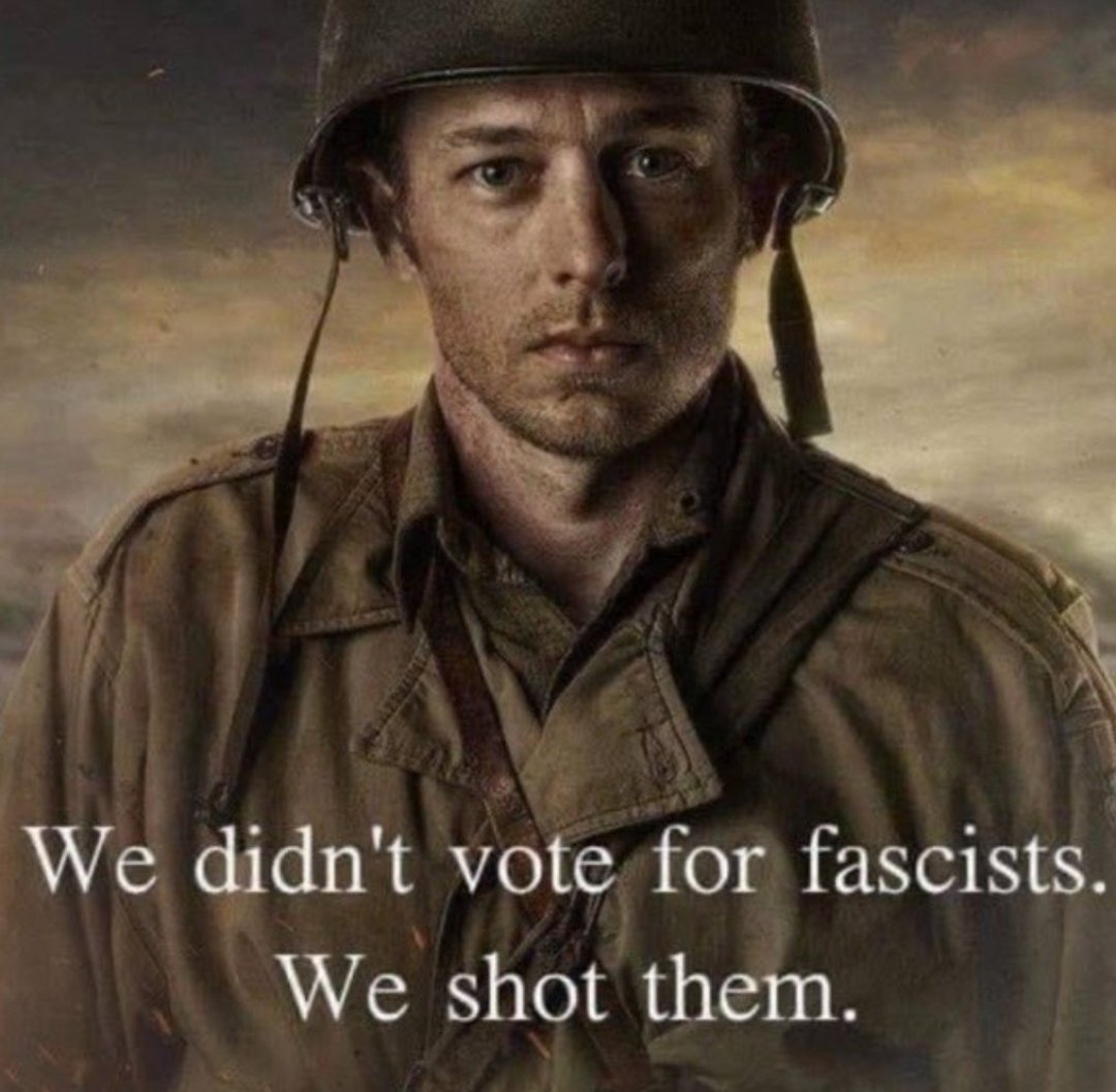 theliamnissan's tweet image. My grandpa would've spit in your dumb Nazi faces