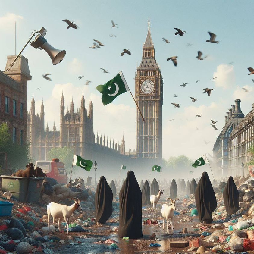 ImtiazMadmood's tweet photo. When Britain will become a Sharia country in a few decades. https://t.co/xeIBhzF6Ui