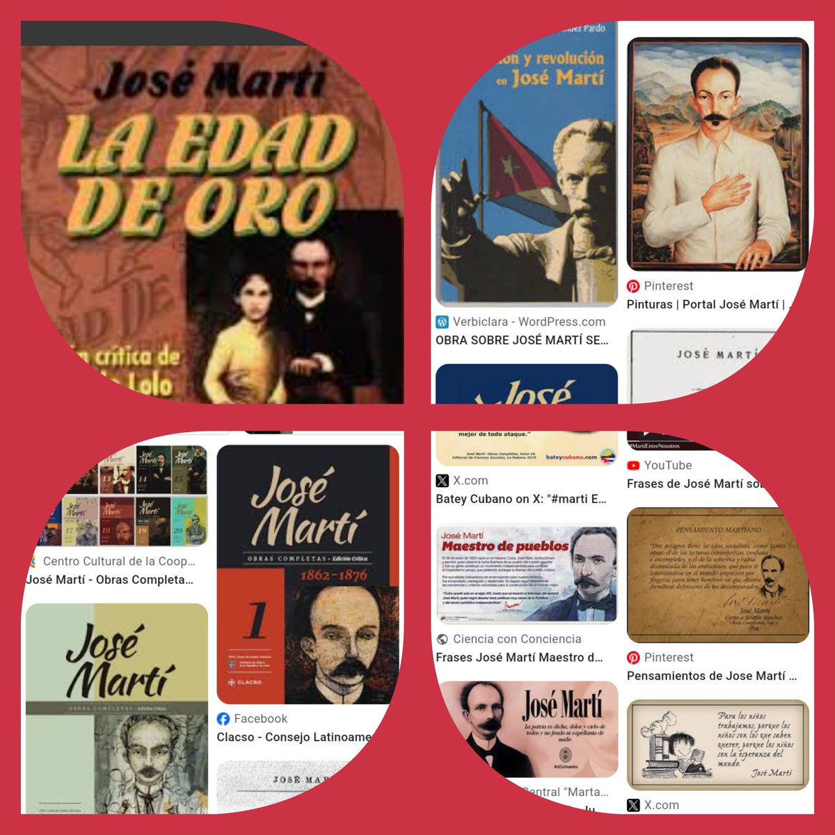 Uno de los libros de Martí La Edad de Oro #MartiVive #CubaPorLaVida @cubacooperaZul @cubacoooeraven @DamarisBeranis