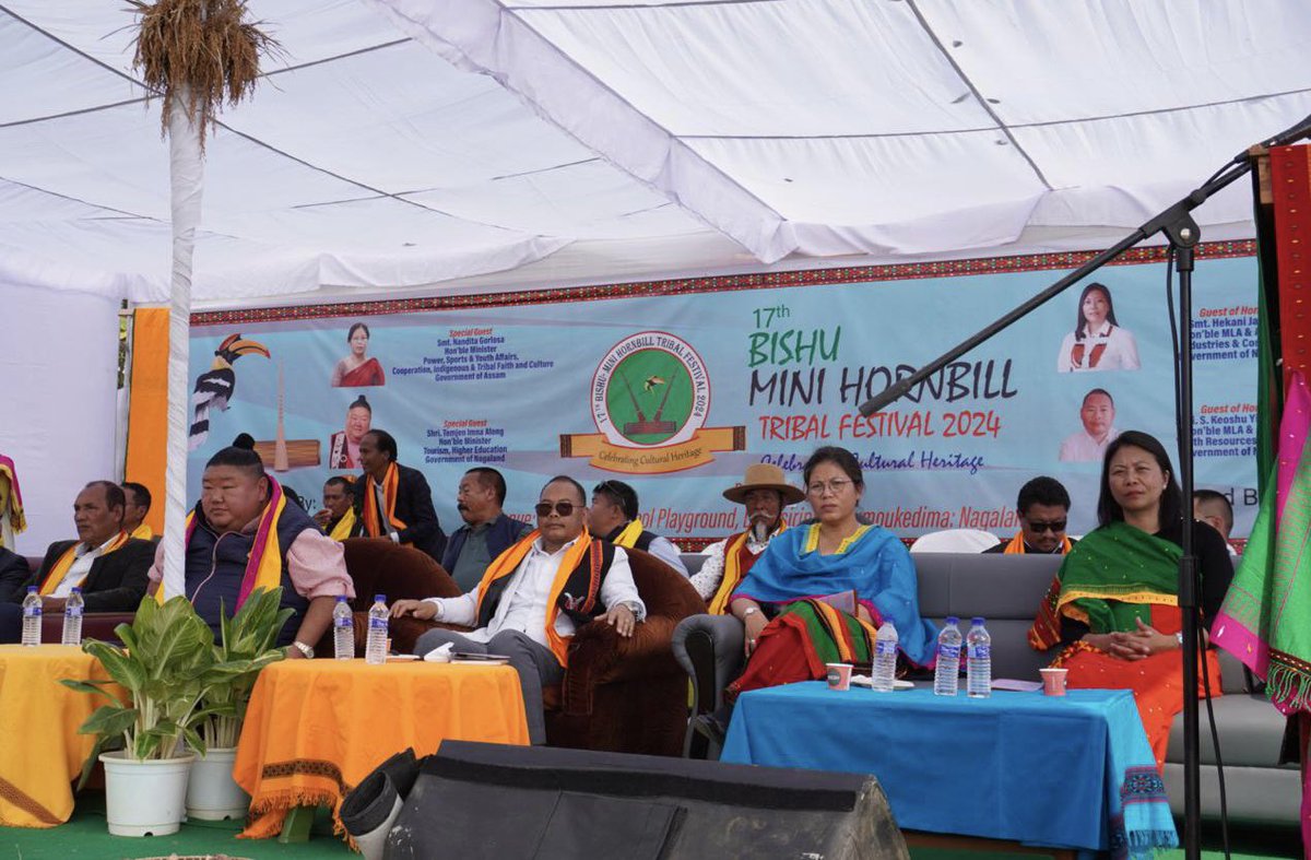 JakhaluHekani's tweet photo. Bishu Fest celebration with our #Dimasa #Kachari people along with Hon’ble Minister @GorlosaNandita,Hon’ble Minister @AlongImna & Hon’ble Advisor @keoshu. With the blessings of our Hon’ble CM Nagaland @Neiphiu_Rio & Hon’ble CM Assam @himantabiswa we are committed to uplift them. https://t.co/1yQNGuQQaJ