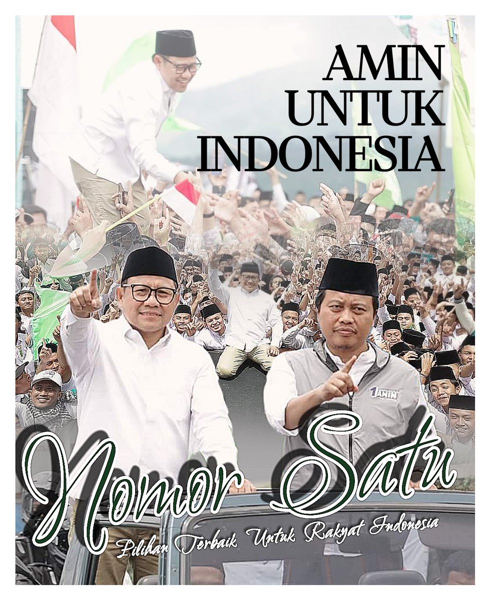 Amin Untuk Indonesia !