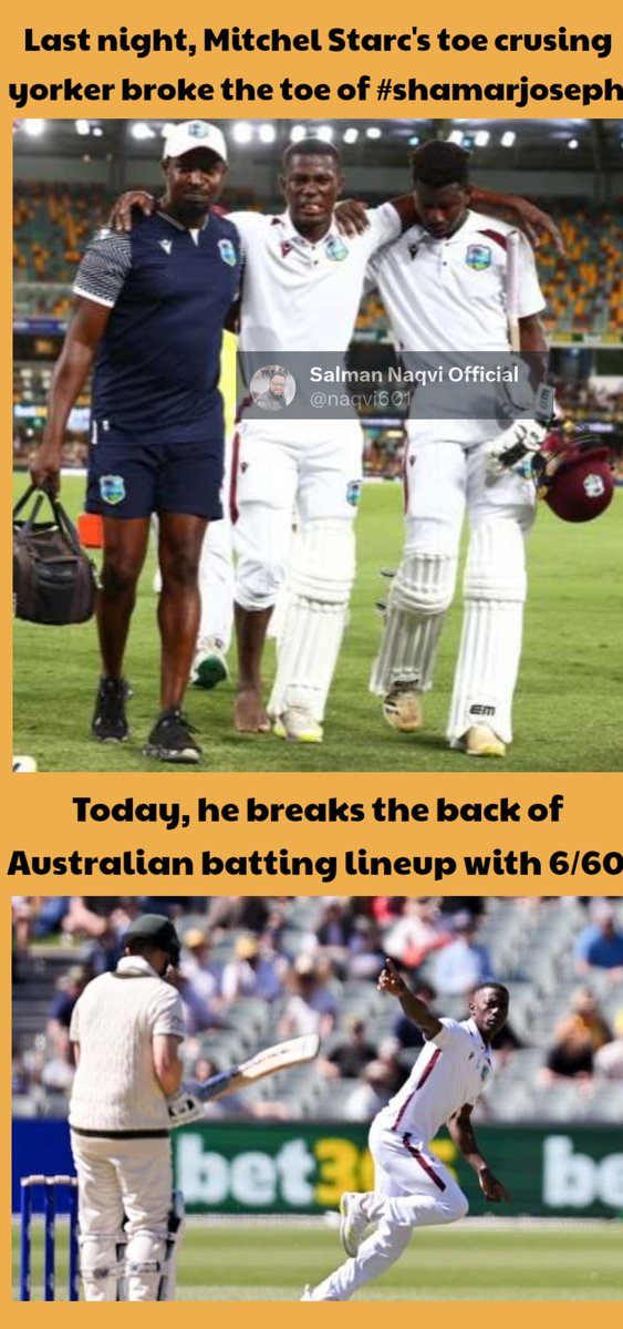 naqvi601's tweet photo. What a Match #AUSvsWI https://t.co/ckUhTHspF8