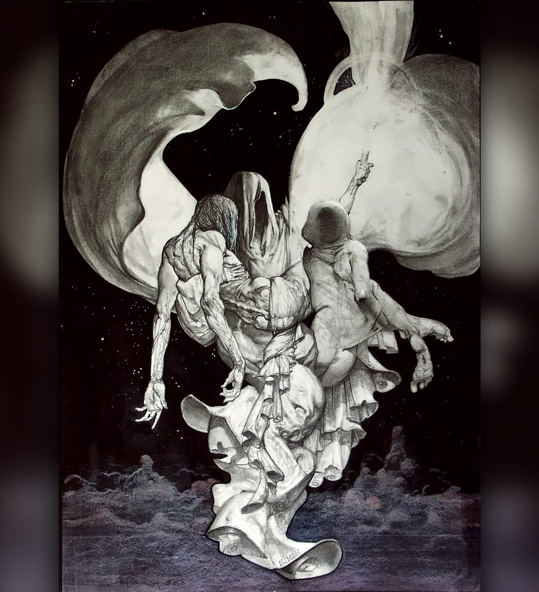 Simon Bisley - The Ascension of Jesus Christ - Illustrations From the Bible (2000)
#simonbisley