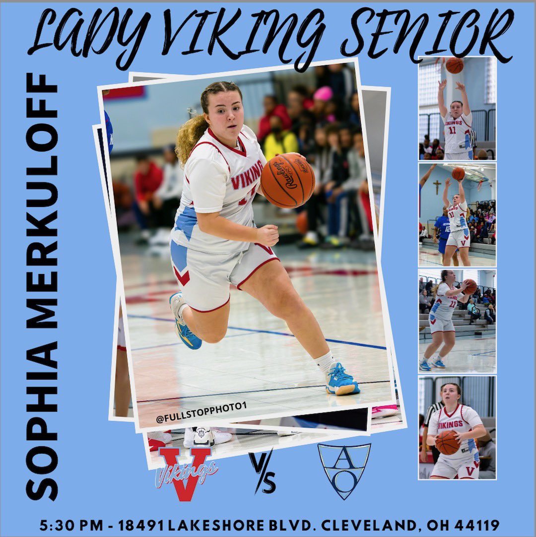 VASJVikingsAD's tweet photo. Pack the Village tomorrow as the Lady Vikings take on Andrews Osborne for senior night! https://t.co/IPcRspFDNF