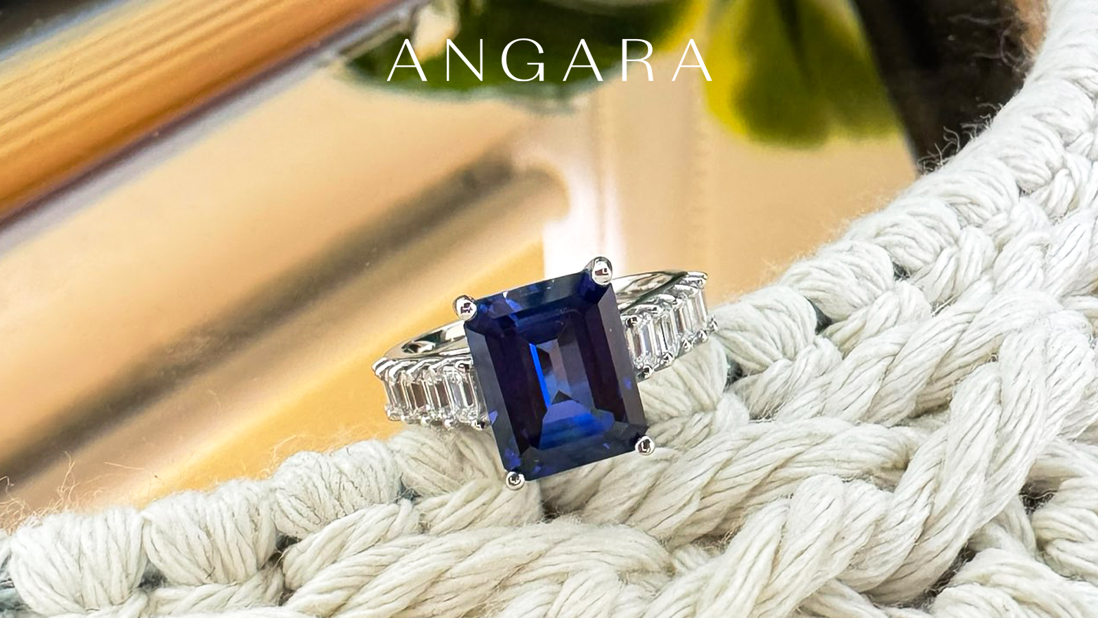 Angara shop sapphire rings