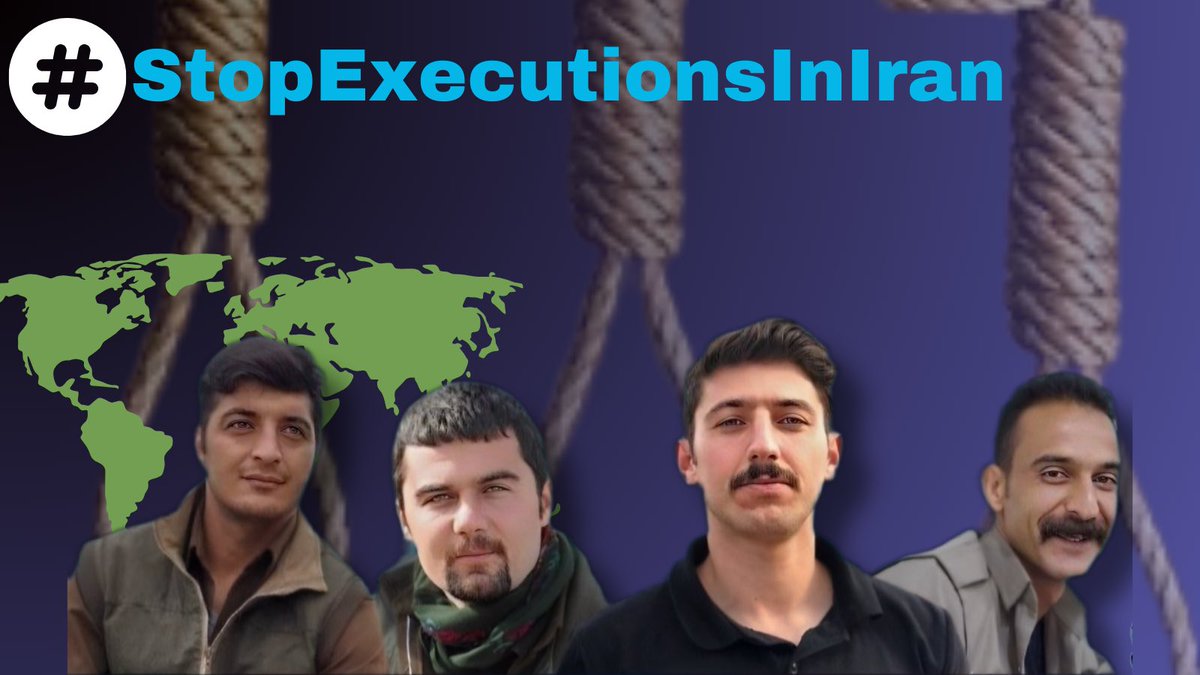 Nachdem VafaAzarbar, MohsenMazloum, MohammadFaramarzi und PejmanFatehi ihre Familien nach 19 Monaten im Evin-Gefängnis wiedergesehen hatten, wurden sie zur Vollstreckung ihrer Todesurteile in das Ghezel-Hesar-Gefängnis von Karaj verlegt.  #StopExecutionsInIran