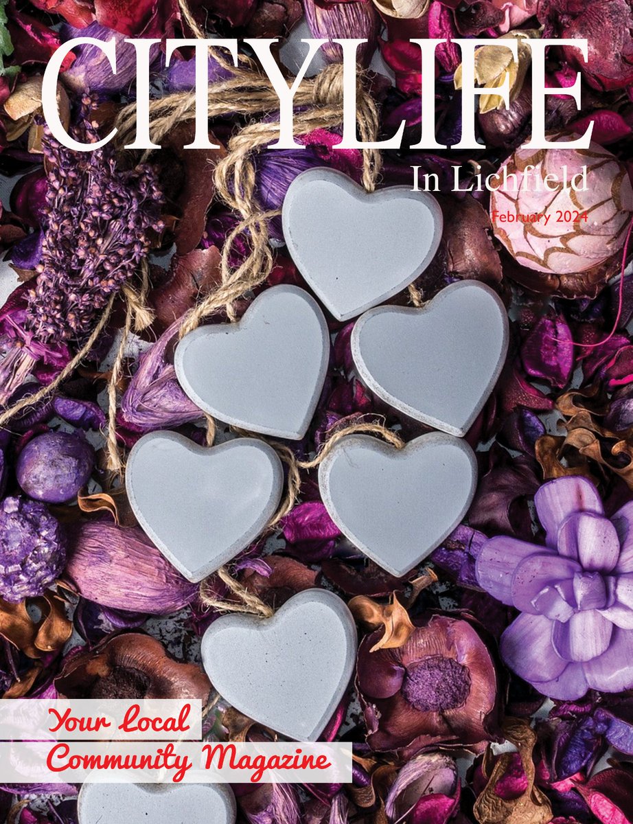 'Love Is In The Air' with the latest issue of Citylife in Lichfield magazine! Pick up your copy in the City, or read the digital version online here: citylifeinlichfieldltd.co.uk/magazines/