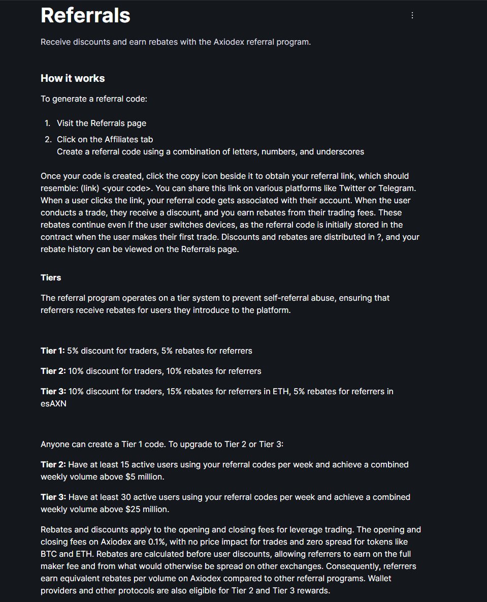 We are all a small fraction of a bigger being, that being is Axiodex! Take a minute to read through our referrals section to gain even more knowledge of what being an Axionite means!