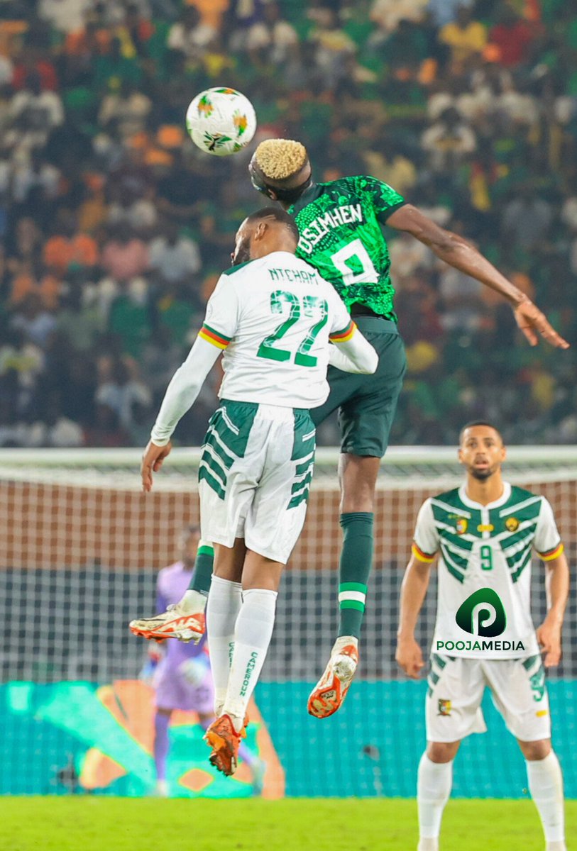 CAF has randomly picked Victor Osimhen MULTIPLE times after games at AFCON for dope tests. Dear CAF, you need to visit Nigeria & see boys running in traffic, you will pick all of them for dope tests 🤣😭 #PoojaXAFCON2023
