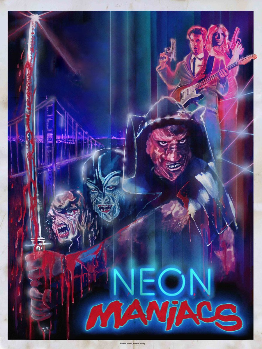 Now playing on Eerie, International 394: Join us for a fun conversation about NEON MANIACS (Joseph Mangine; 1986), a movie that should have had a line of action figures and a Saturday morning cartoon. Listen on your preferred podcast platform or here: fanoffmedia.com/2024/01/28/394…