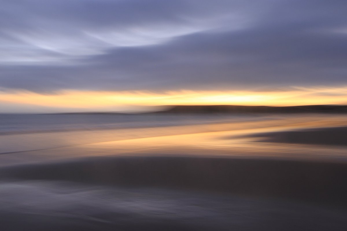 Port Eynon Bay at sunset #Gower #WalesCoast #Wales