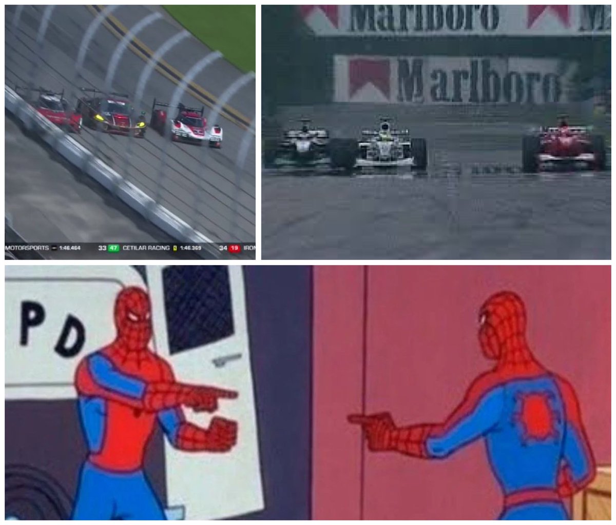 Similar vibes 👏👏👏

#Daytona24 #F1