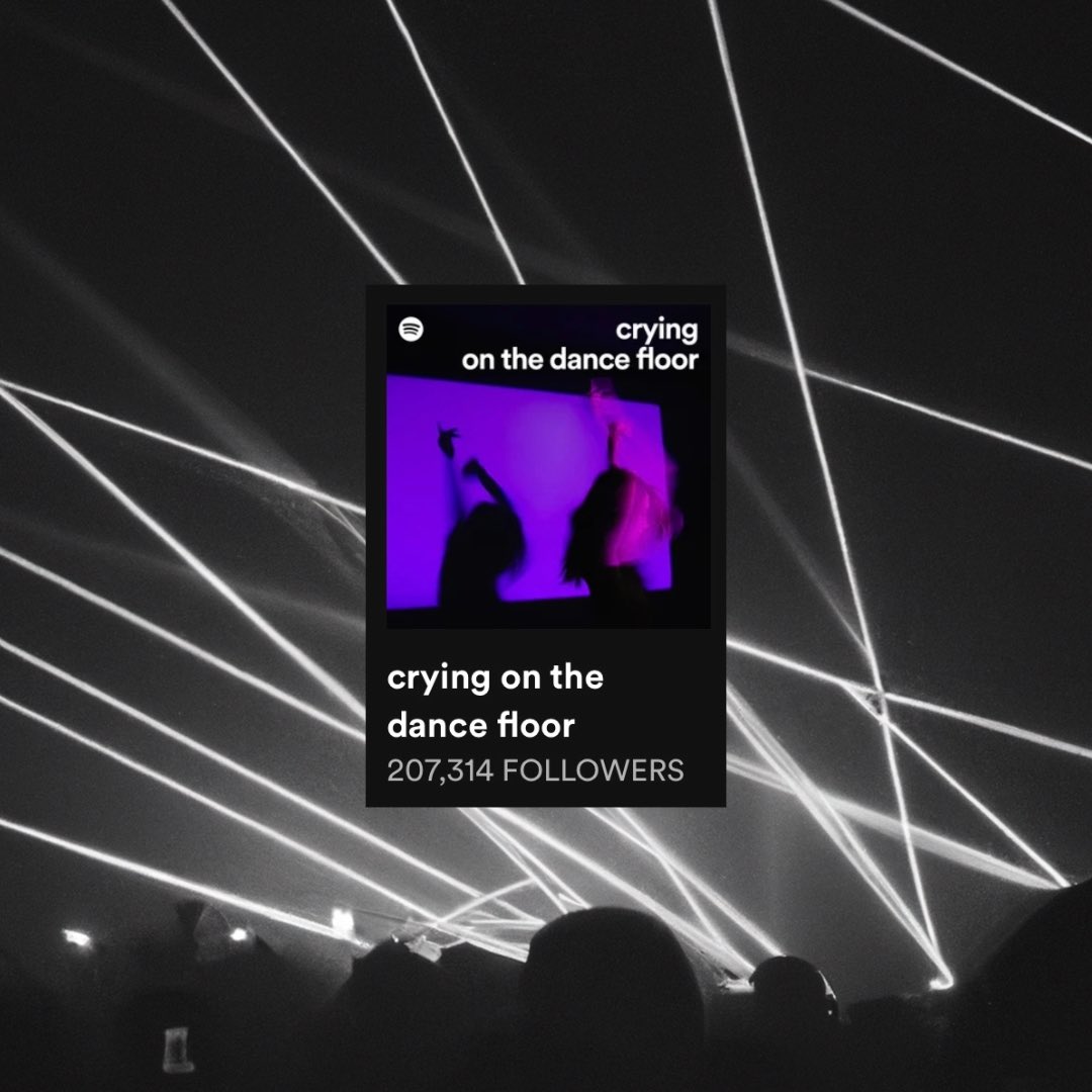atticbeats's tweet photo. crying irl. “thinking of u” was added to crying on the dance floor 💿 https://t.co/yVP2SFnclO