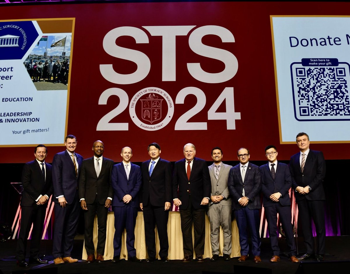 Very proud of the leadership of our WVU team for their multiple practice-changing contributions to enhance the science and care of cardiac and thoracic disease at #STS2004