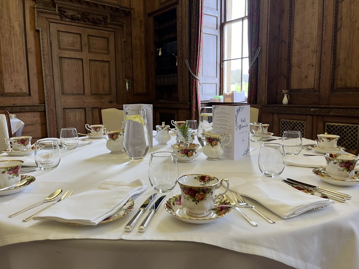 freemonty's tweet photo. @Wentworth_House thanks  so much for a wonderful afternoon tea to celebrate a special  birthday. We must  mention the wonderful Georgia who looked after us so well  and made the day run smoothly ❤️ https://t.co/HklCULx4pN