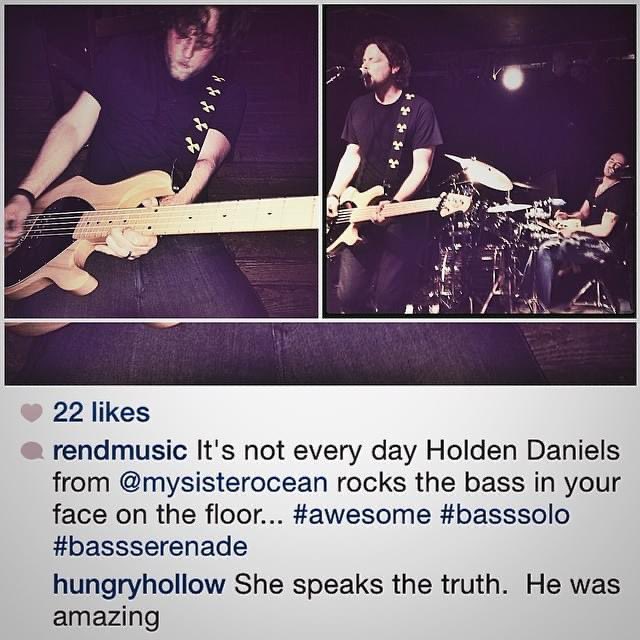 Just found this post (on Facebook) from a series of shows we did in Edmonton at Brixx in June 2014. #yegmusic #albertamusic #mysisterocean #indiemusic #XOmso
