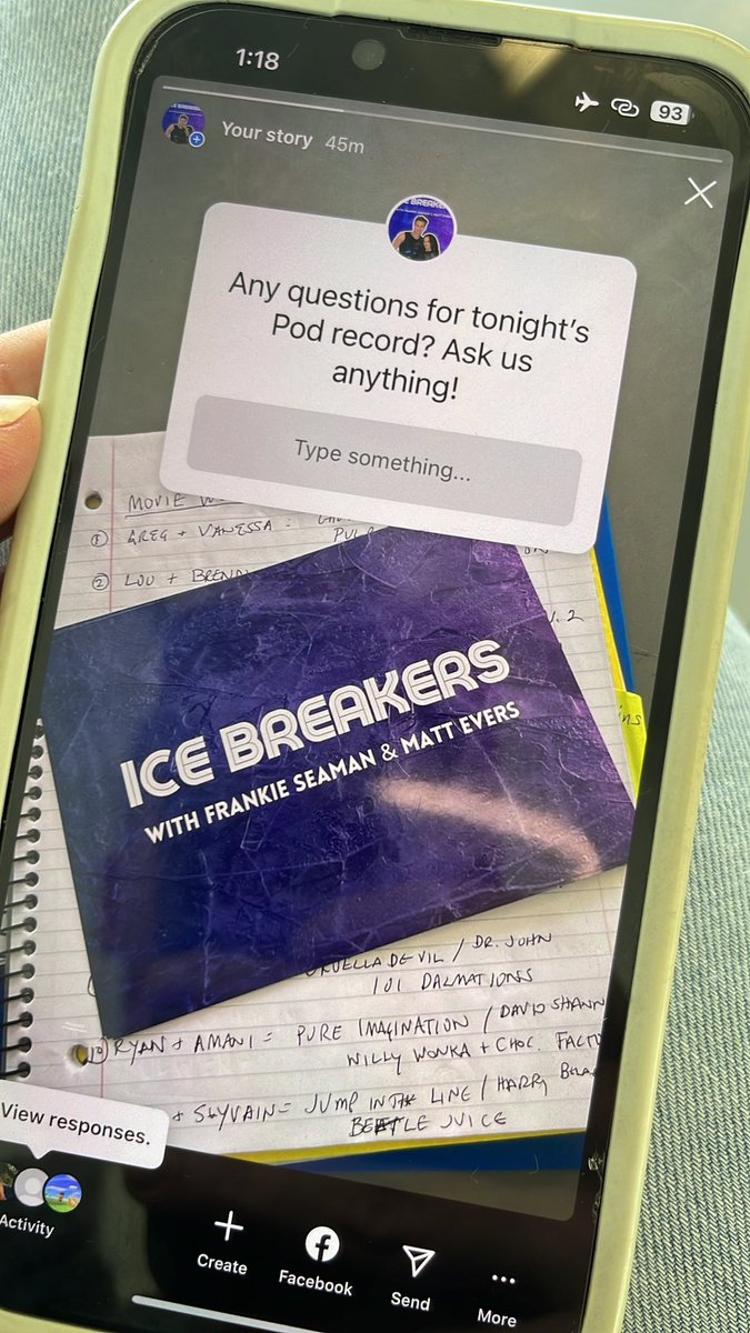TheMattEvers's tweet photo. Any questions for us? As we record the #icebreakerspod straight after #dancingonice tonight! https://t.co/TuQeAZVn4k
