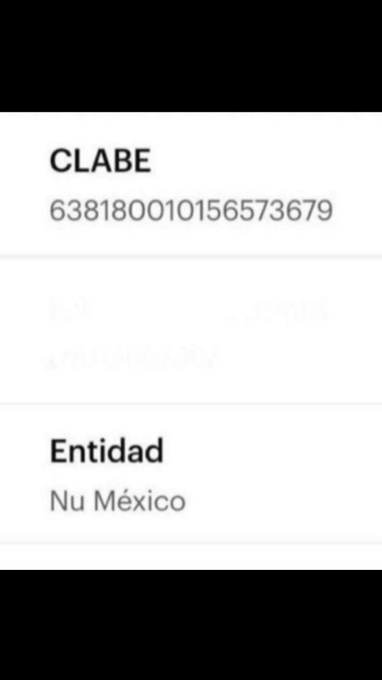 Ojo ESTA ES MI CLABE aqui transfieren https://t.co/1Lw1s1TCHm