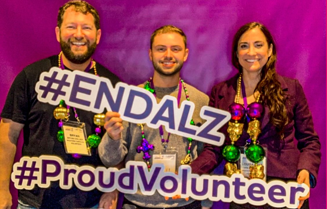 AlzAssocWNC's tweet photo. Delegates from across NC represented us at the #ALZSummit to showcase the amazing supporters we have. During our time together, we were empowered and equipped to strengthen our communities and inspire growth of our mission. We can't with to see how far we can go. #ENDALZ https://t.co/r8rfUB7Wmf