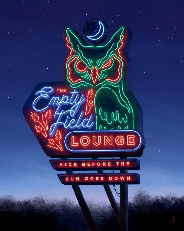 Rachael_Conrad's tweet image. Never not thinking about Jenna Barton’s strange roadside building series