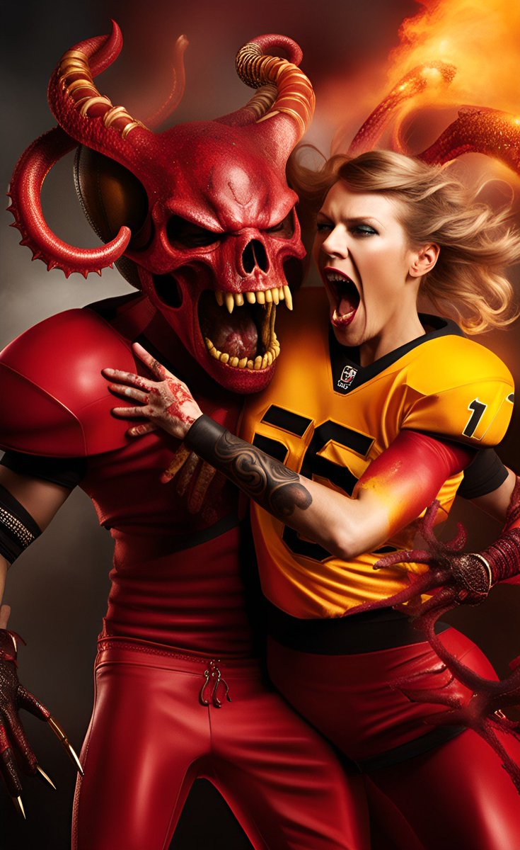 DaxophoneSolo's tweet photo. Will Taylor Swift's negative, evil influence end the wholesome Chief's® football season today? You can't support the forces of light and also support Taylor Swift. It's that simple.
#TheChiefsAreGodsTeam
#SwiftiesForSatan
#RepealThe19th
#TaylorSwiftIsFat https://t.co/et1bqxOJNV