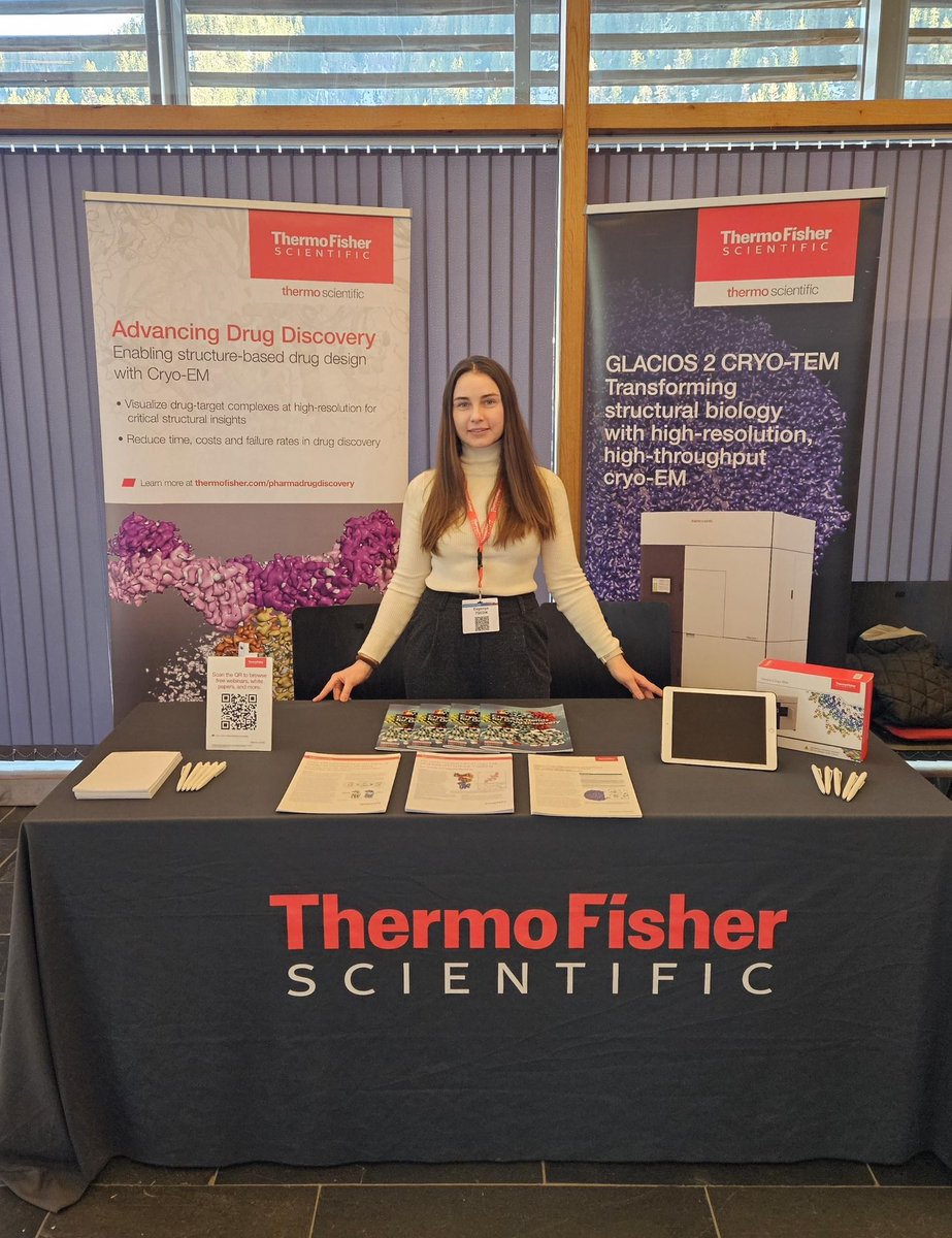 Excited to attend 4th Alpine Winter MedChem Conference in Austria. Come visit us at booth #11 to discover how #cryoEM can accelerate your research.

We are also running a raffle to win a Glacios building block set 👀🔬

#SBDD @thermosciEMSpec