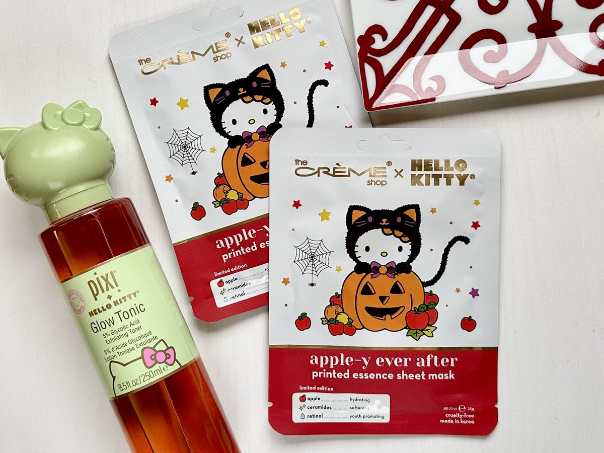 🫧 BLOG | This <a href="/TheCremeShop/">The Crème Shop</a> mask was supposed to be for October as it had the PERFECT Fall theme, but I had some skin issues that put a delay on things 😑 We are all good now though and isn't this design so cute?! #SheetMaskSunday tinyurl.com/59zkt8mc