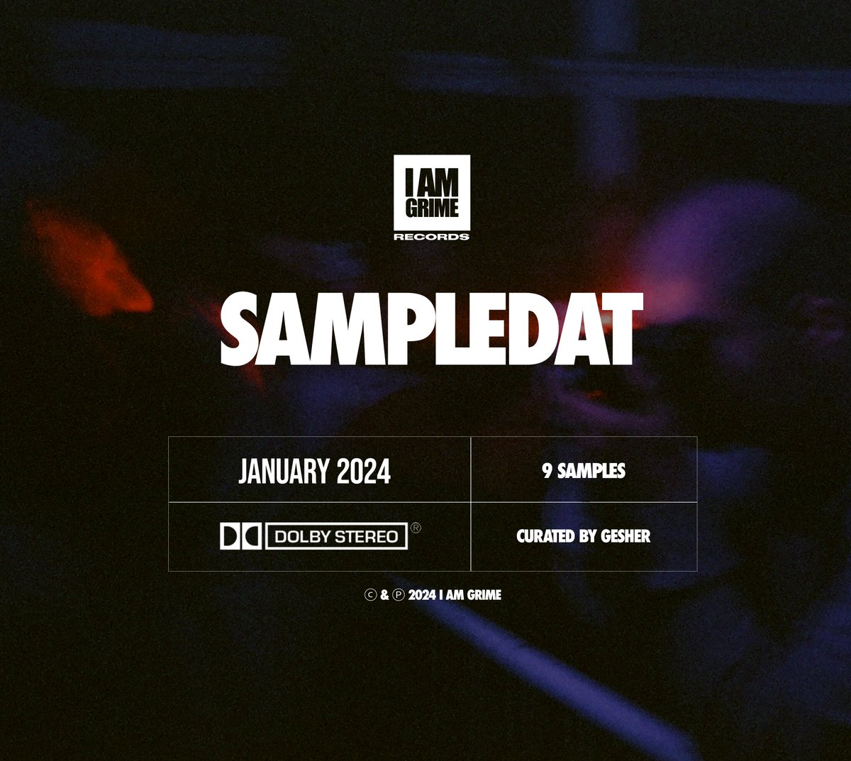 #SampleDat is BACK 💾: Download this months pack below, remix any sample in the pack bit.ly/SampleDatJan24 Email it back to use at sampledat (@) iamgrime (dot) com and we'll play it on next months show on @RinseFM Go!