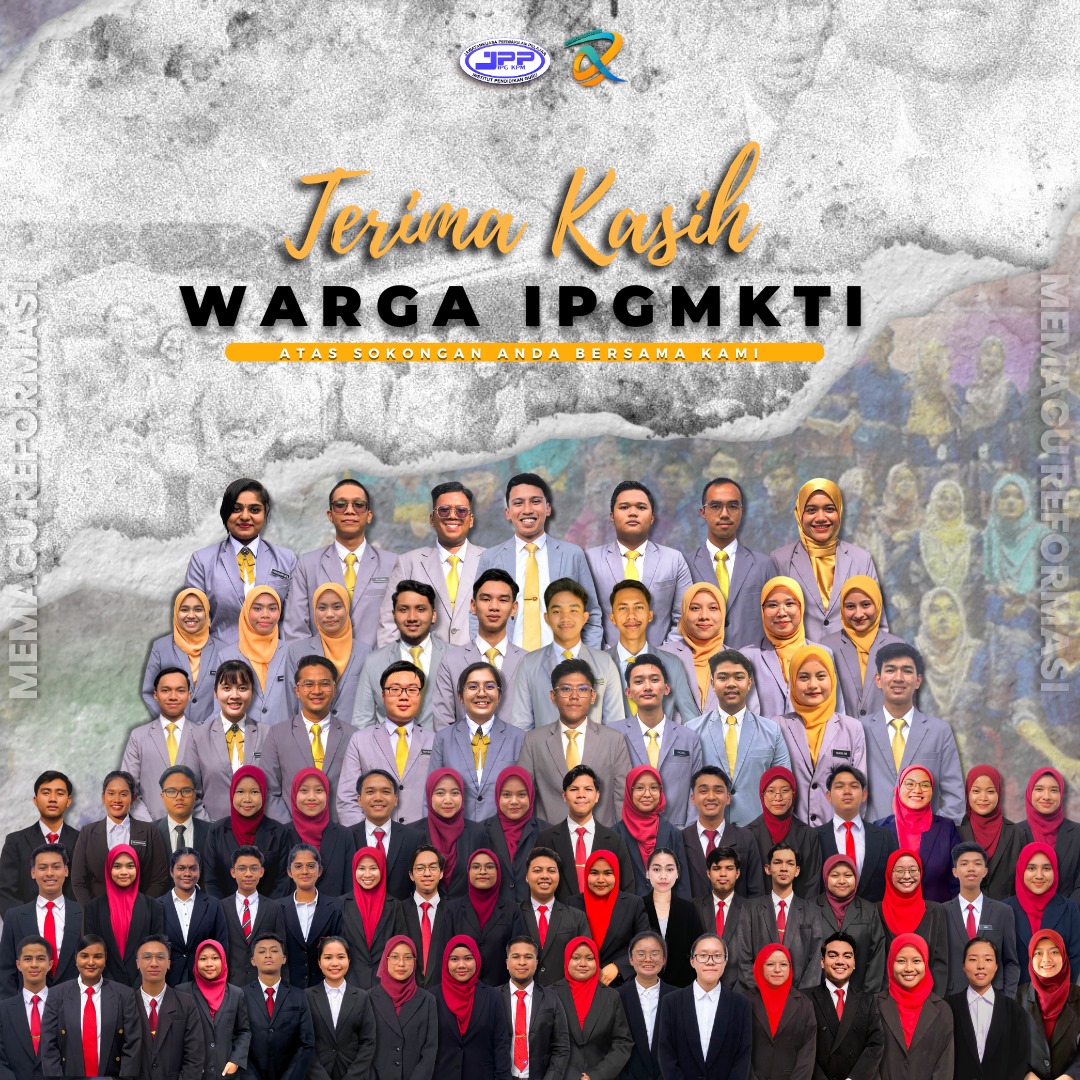jppipgmkti's tweet photo. TERIMA KASIH WARGA IPGM KAMPUS TEMENGGONG IBRAHIM

Pelayaran *316 hari* bersama (JPP57) kini telah tiba di pelabuhan destinasinya. 

Terima kasih yang tak terhingga juga kepada semua siswa/i guru yang telah memilih kami sebagai badan perwakilan anda. https://t.co/vMgRbOdDMv