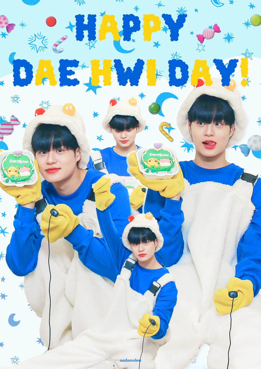 sadannlee's tweet photo. ..........。☆。*。☆。
..........★。＼｜／。★
........Happy Birthday!!!
..........★。／｜＼。★
..........。☆。*。☆

내 행복의 이유 대휘야 생일축하해🎁💐✨

#대휘생일_행복을_꽉잡아
#HappyDaehwiDay https://t.co/N0NftlxSzy