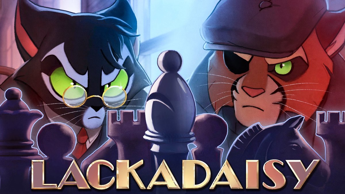 Animated short coming up later today, featuring these two, uh, master strategists.

Catch it at 2pm PST / 5pm EST!
youtu.be/IvuuHLoYomk

#Lackadaisy